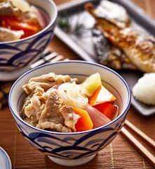 日式肥牛卷炖土豆