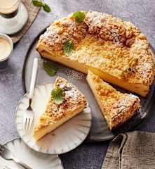 Butter-Käse-Streusel-Kuchen