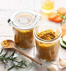 Salt-free vegetable stock paste (6 months+)