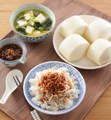 古早味雞肉飯&豆腐味噌湯