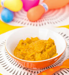 Pappa di zucca e lenticchie