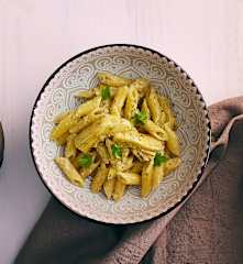 Pasta con pesto di carciofi