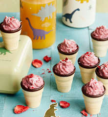 Erdbeer-Kokos-Becher