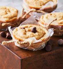 Muffins de avena y almendras