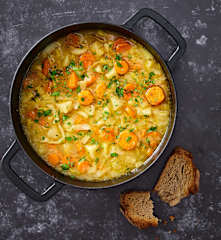 Eintopf von Wintergemüsen