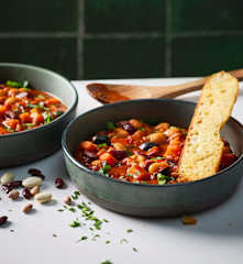 Veganer Bohnen-Eintopf