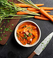 Sautéing 14 oz Carrots