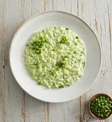 Risotto ai piselli
