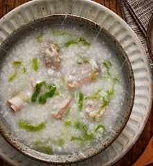 生菜排骨粥
