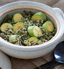 Λουβιά φρέσκα με κολοκύθι