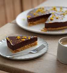 Chilled Chocolate Orange Tart