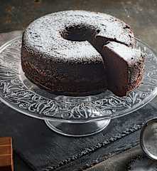Chiffon cake al cioccolato a Varoma (senza lattosio)