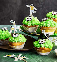Fußball-Cupcakes