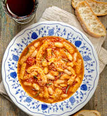 Trippa e fagioli alla contadina