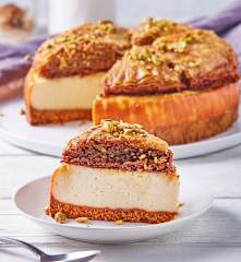 Cheesecake con Baklava (Black Diamond)