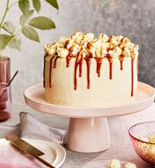 Karamell-Popcorn-Torte