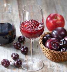 Confettura di frutta mista al vino rosso