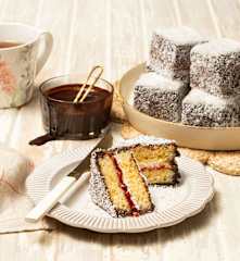 Gluten free lamingtons
