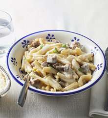 Casarecce crema di formaggi e salsiccia