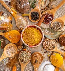 Pó de caril (mistura de especiarias)