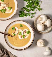 Latte pieczarkowe