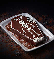 Flourless Chocolate Coffin Cake