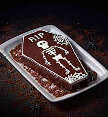 Flourless Chocolate Coffin Cake
