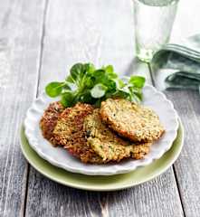Reis-Zucchini-Puffer