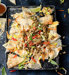 Nachos w tajskim stylu