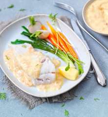 Filet de sandre au beurre blanc