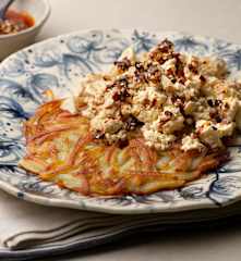 Hash Browns with Scrambled Tofu