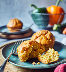 Gemüse-Käse-Muffins