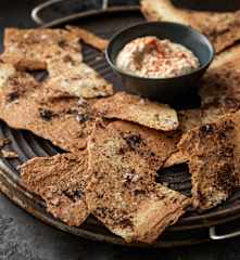 Sumac and Quinoa Lavosh