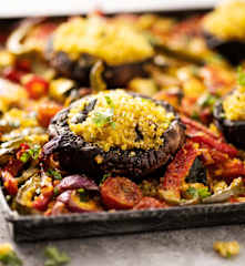 Stuffed Portobello Mushrooms