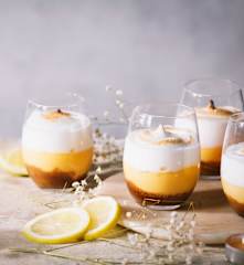 Vasitos de lemon pie