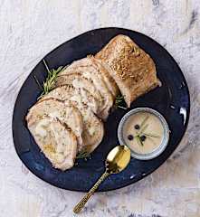 Lonza di maiale sottovuoto con salsa al burro