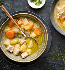 Garlic Turkey Stew