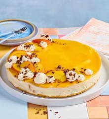 No-Bake-Pfirsich-Cheesecake