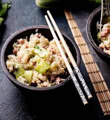 Nasi Ham Pakchoy