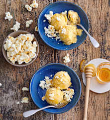 Crème glacée au maïs