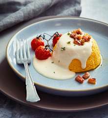 Tortini di zucca con Taleggio cremoso