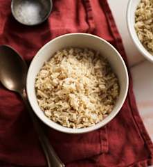 Brown basmati rice