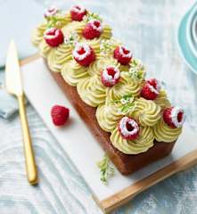 Cake framboise-pistache