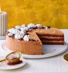 Cremelikör-Schoko-Sahne-Torte