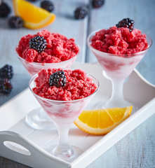 Blackberry Port Granita