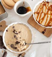 Crema de galletas al caramelo