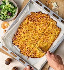 Krautrösti aus dem Ofen