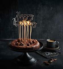 Bolo de chocolate intenso (sem glúten)