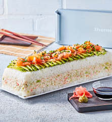 Pastel de sushi
