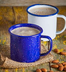 Spicy Hot Chocolate with Almond Milk